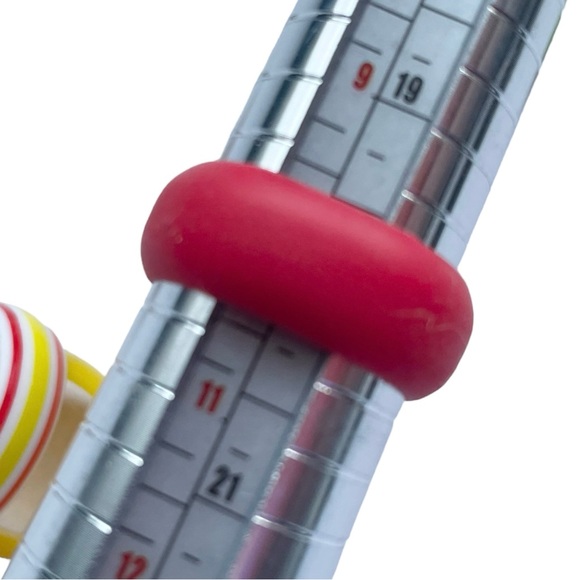 NEW - 7 Rings - Silicone Bands Size 10 - Picture 9 of 10